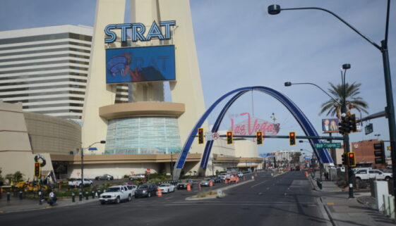 Las-Vegas-Strip_DSC_6637 ザ ストラット ホテル カジノ アンド スカイポッド